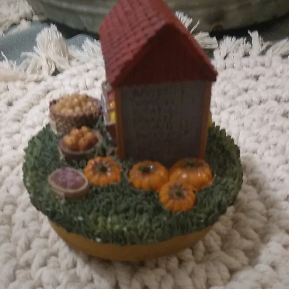 Our American Gift Farm Stand Candle Jar Topper